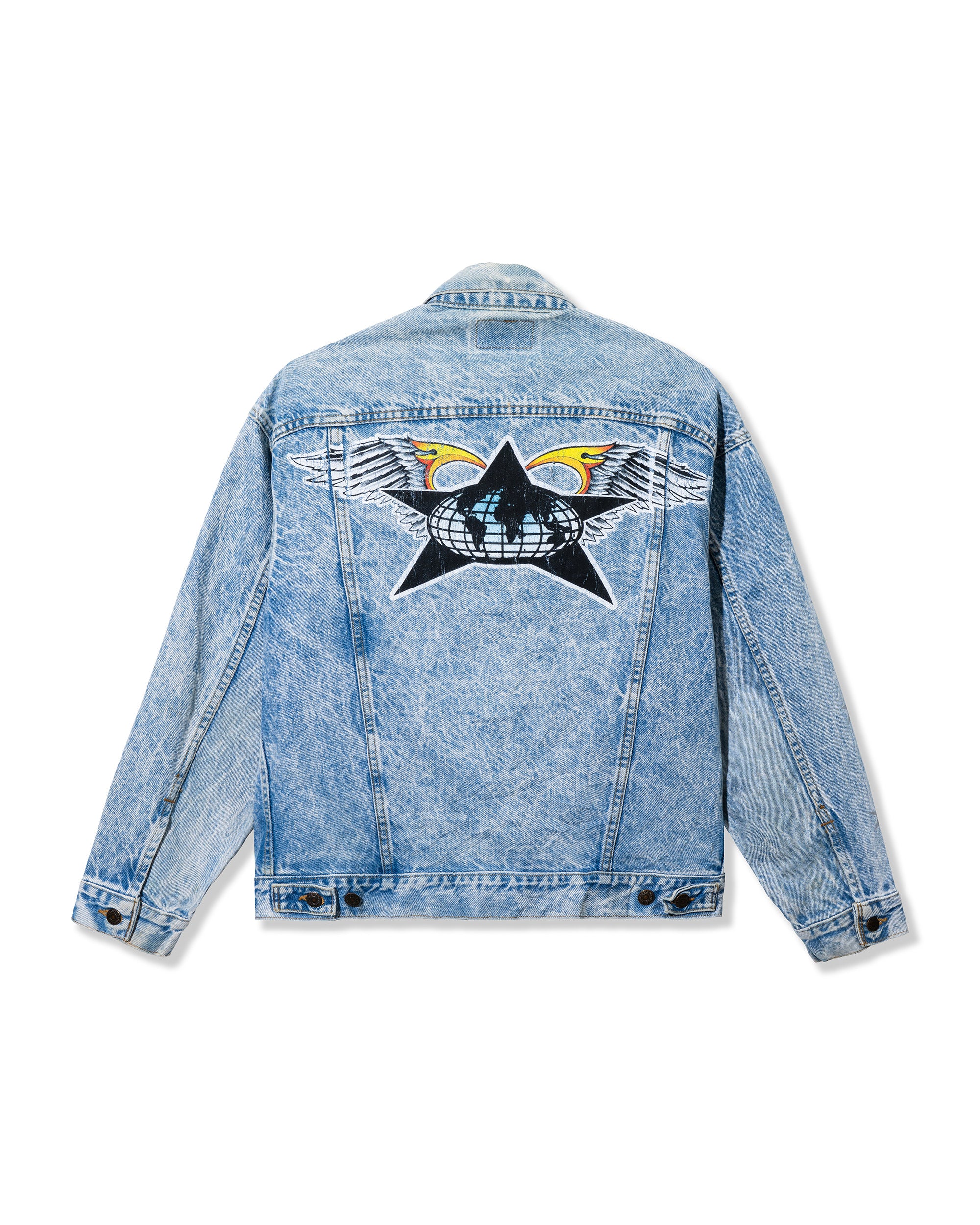 Denim Studded Jacket – Barriers Worldwide