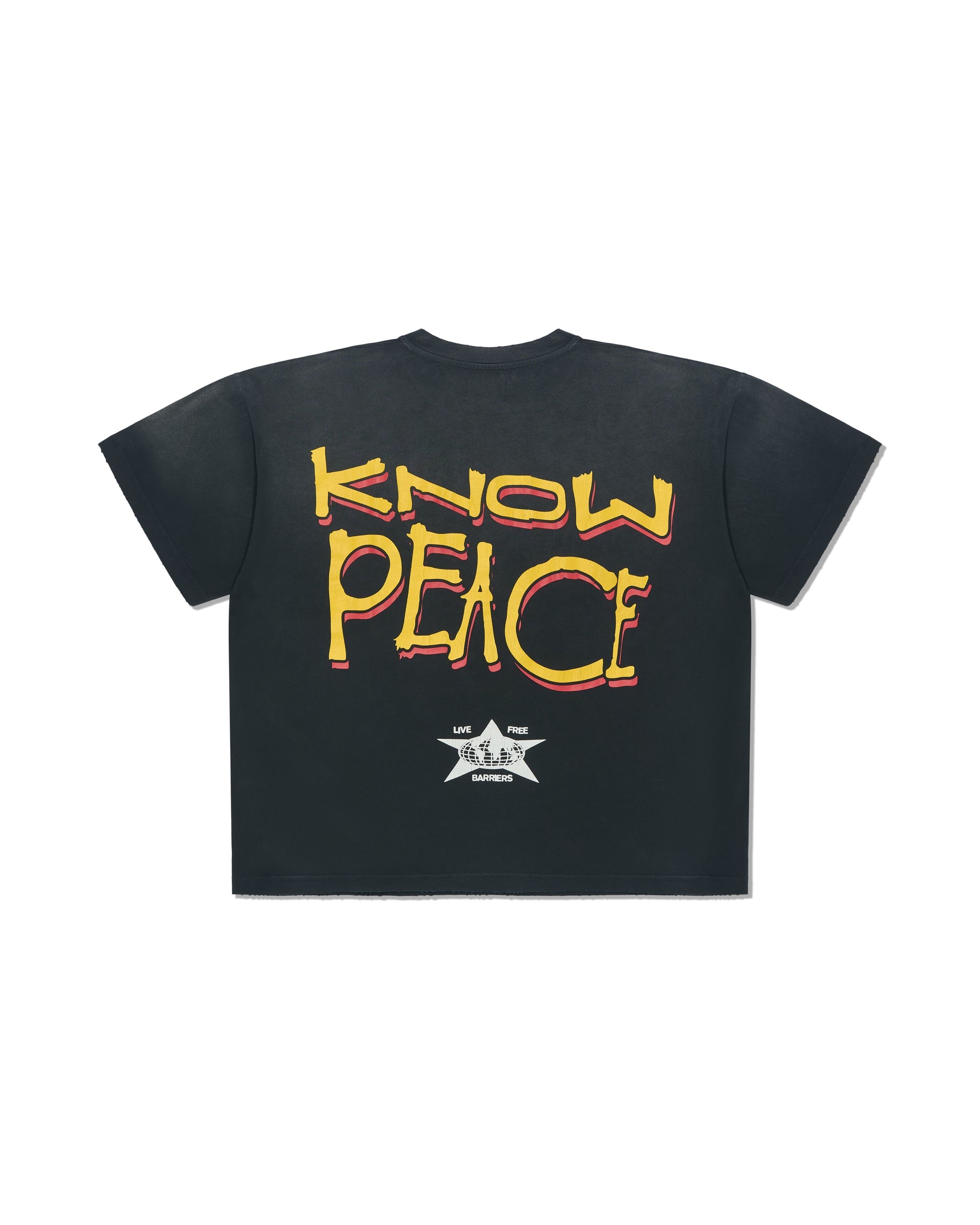 Know Justice Know Peace Aged T-Shirt