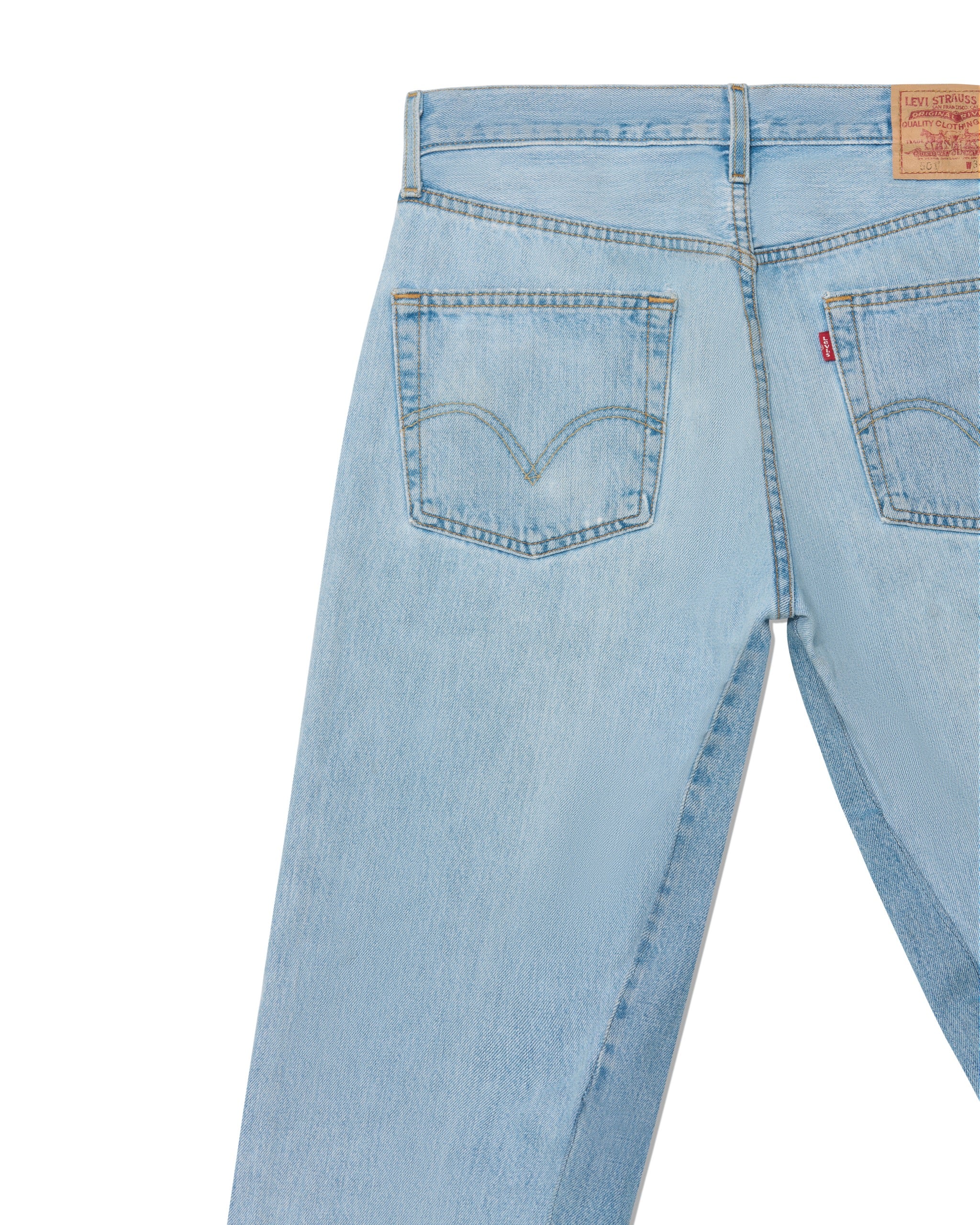 Barriers Cowrie Aged Denim Pants