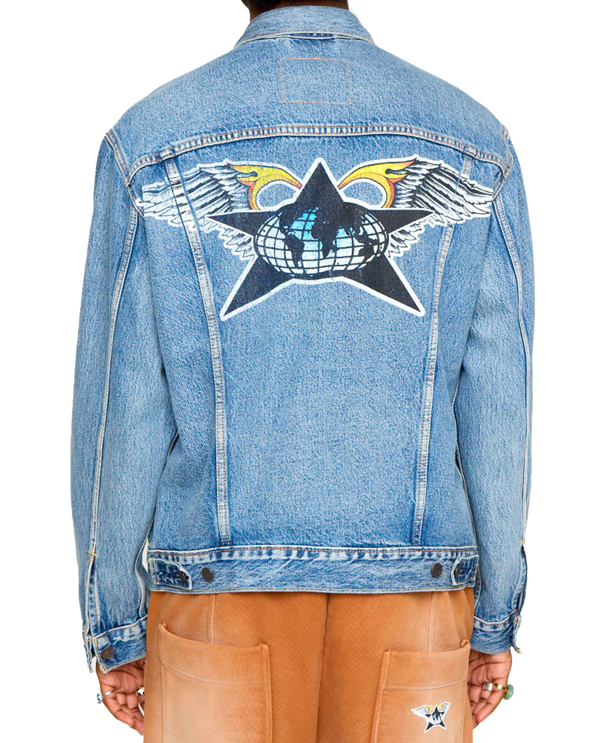 Denim Studded Jacket