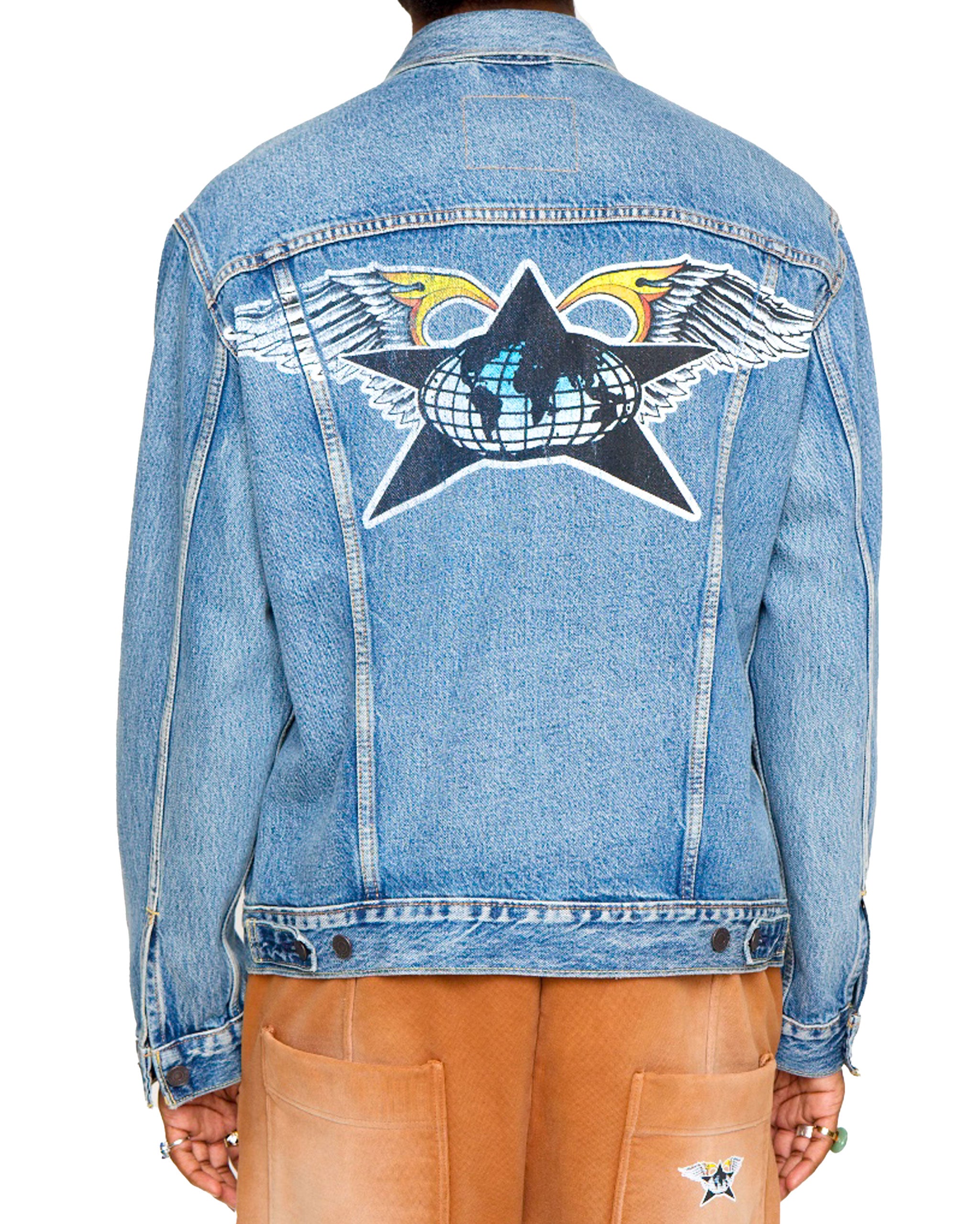 Denim Studded Jacket