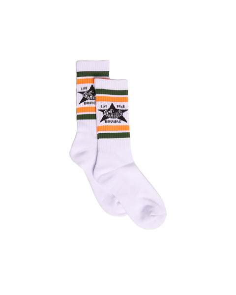 Barriers Logo Socks