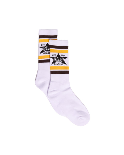 Barriers Logo Socks