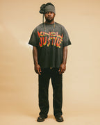 Know Justice Know Peace Aged T-Shirt