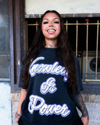 Knowledge is Power Vintage Ringer Tee