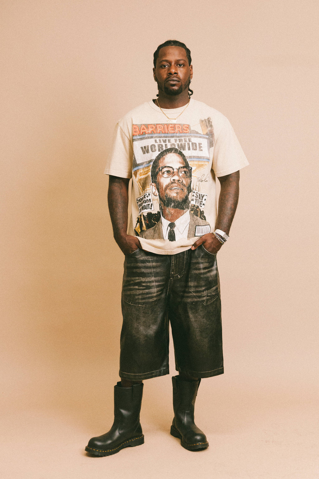 Malcolm X Apollo T-Shirt