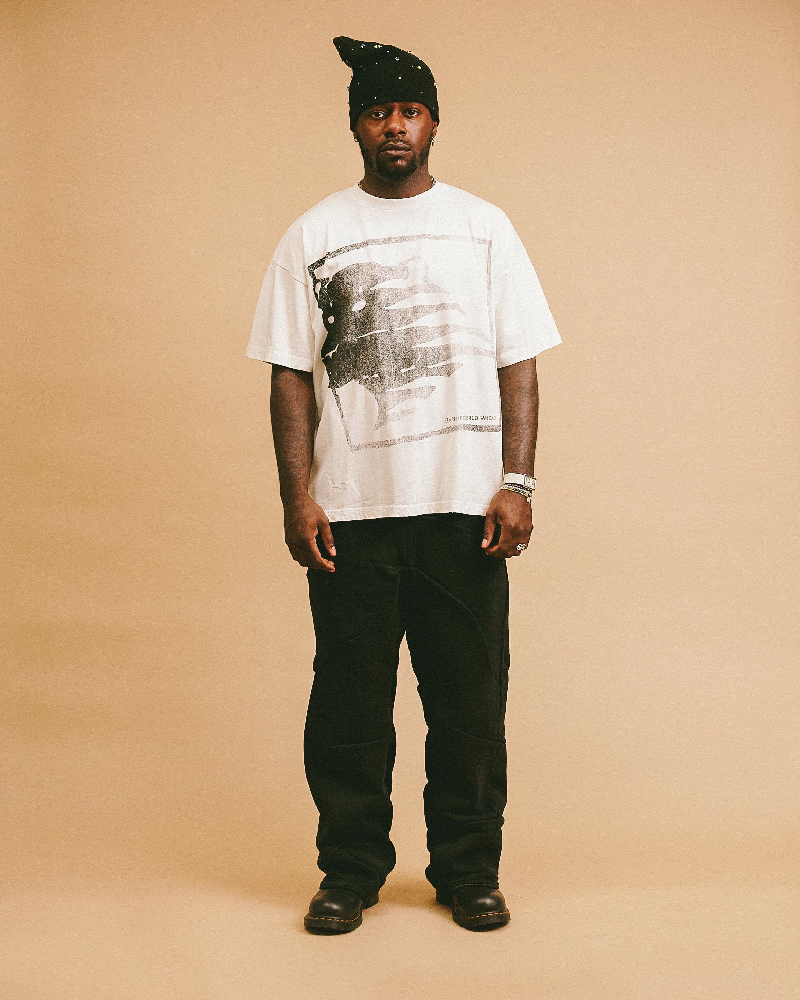 Panther Distressed T-Shirt