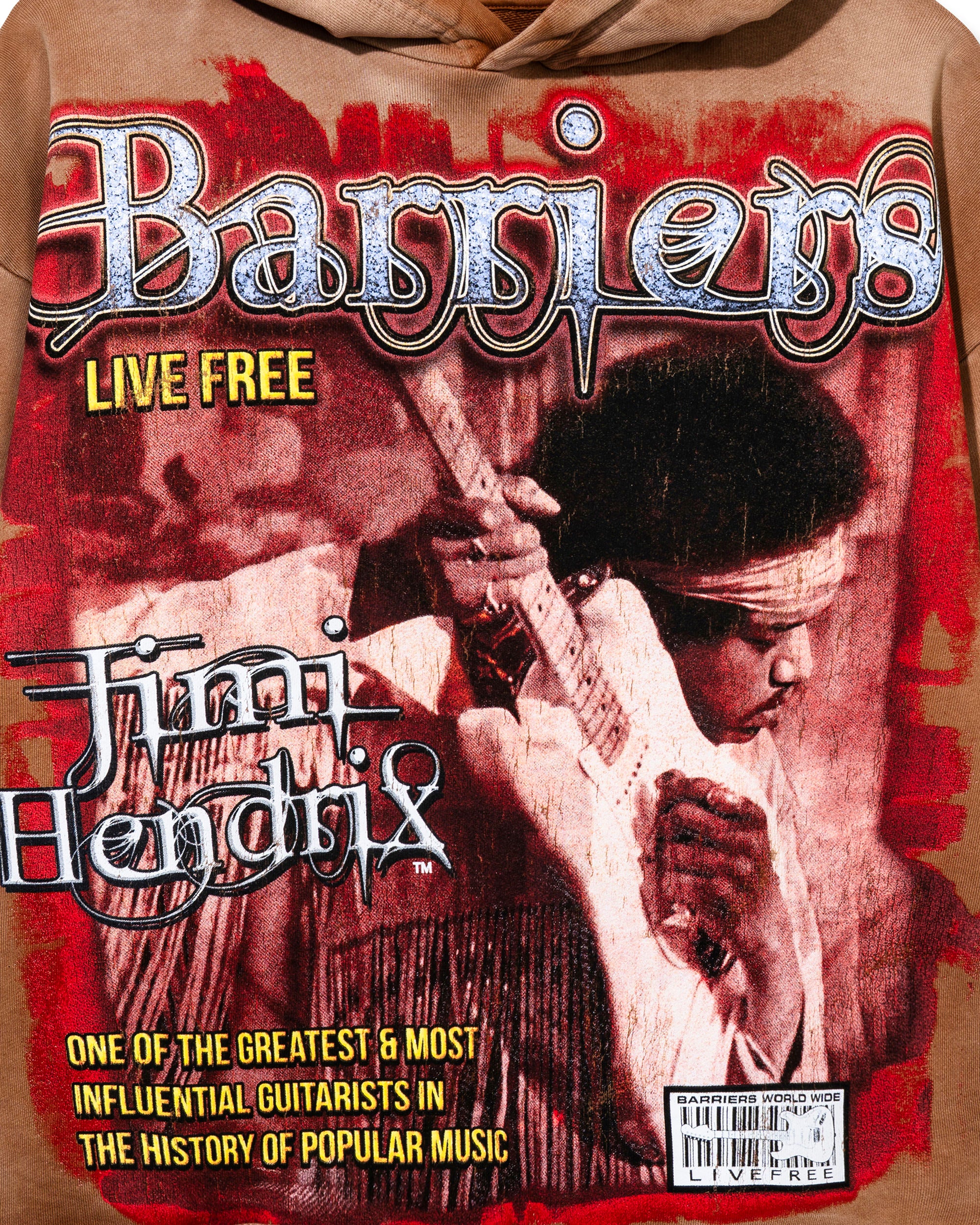 Jimi Hendrix Voodoo Child Hoodie – Barriers Worldwide