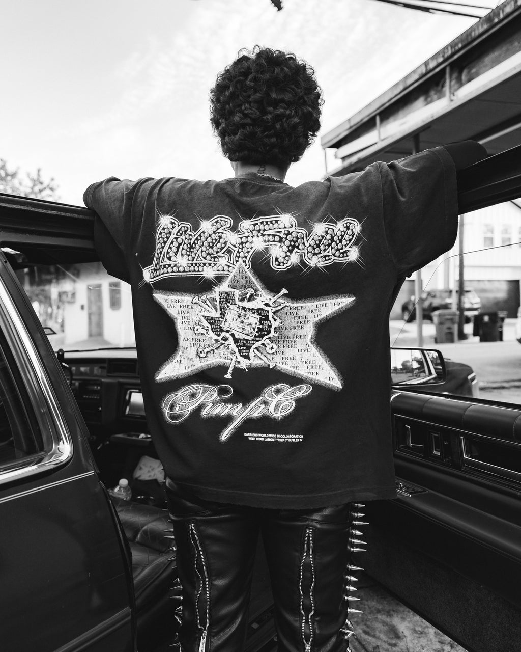Barriers Pimp C Vintage Black Tee