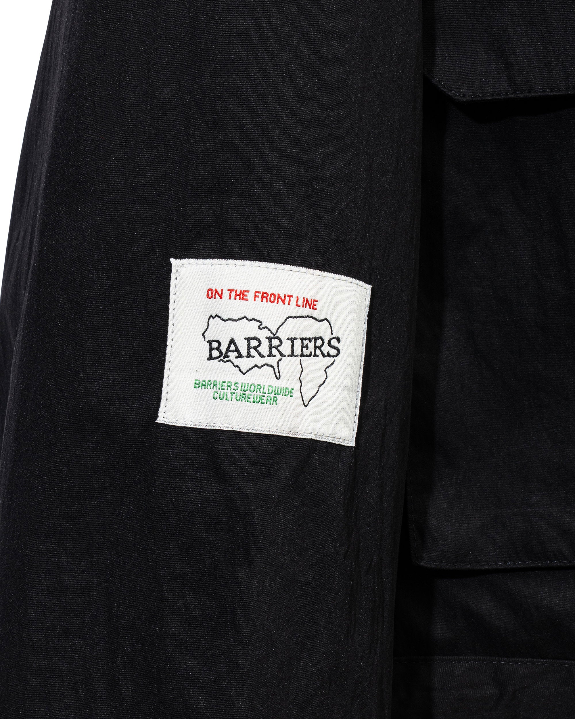 STAR HOODED NYLON JACKET