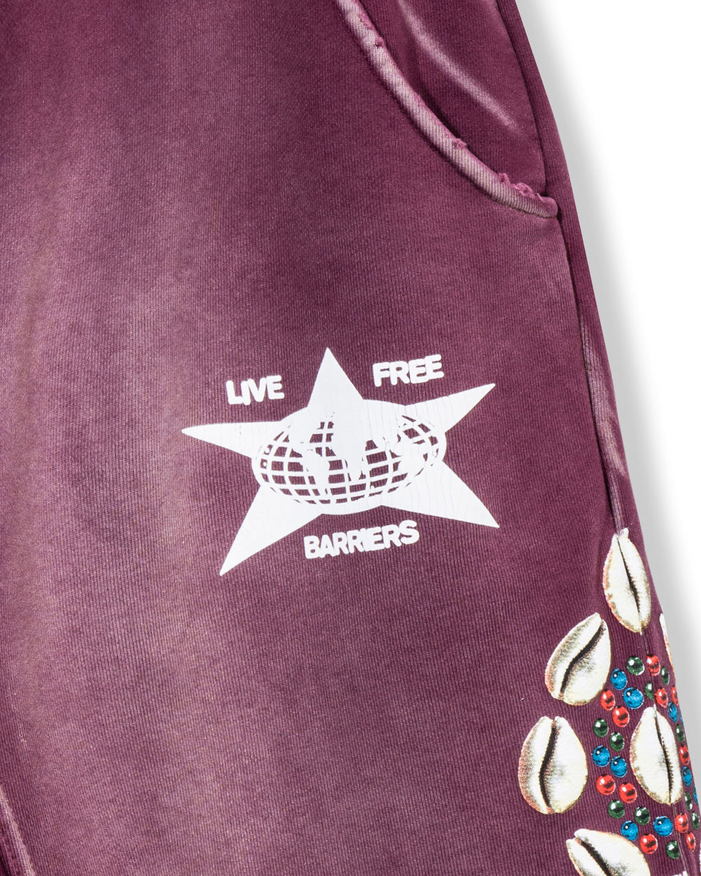 Barriers Cowrie Shell Marron Sweatpant