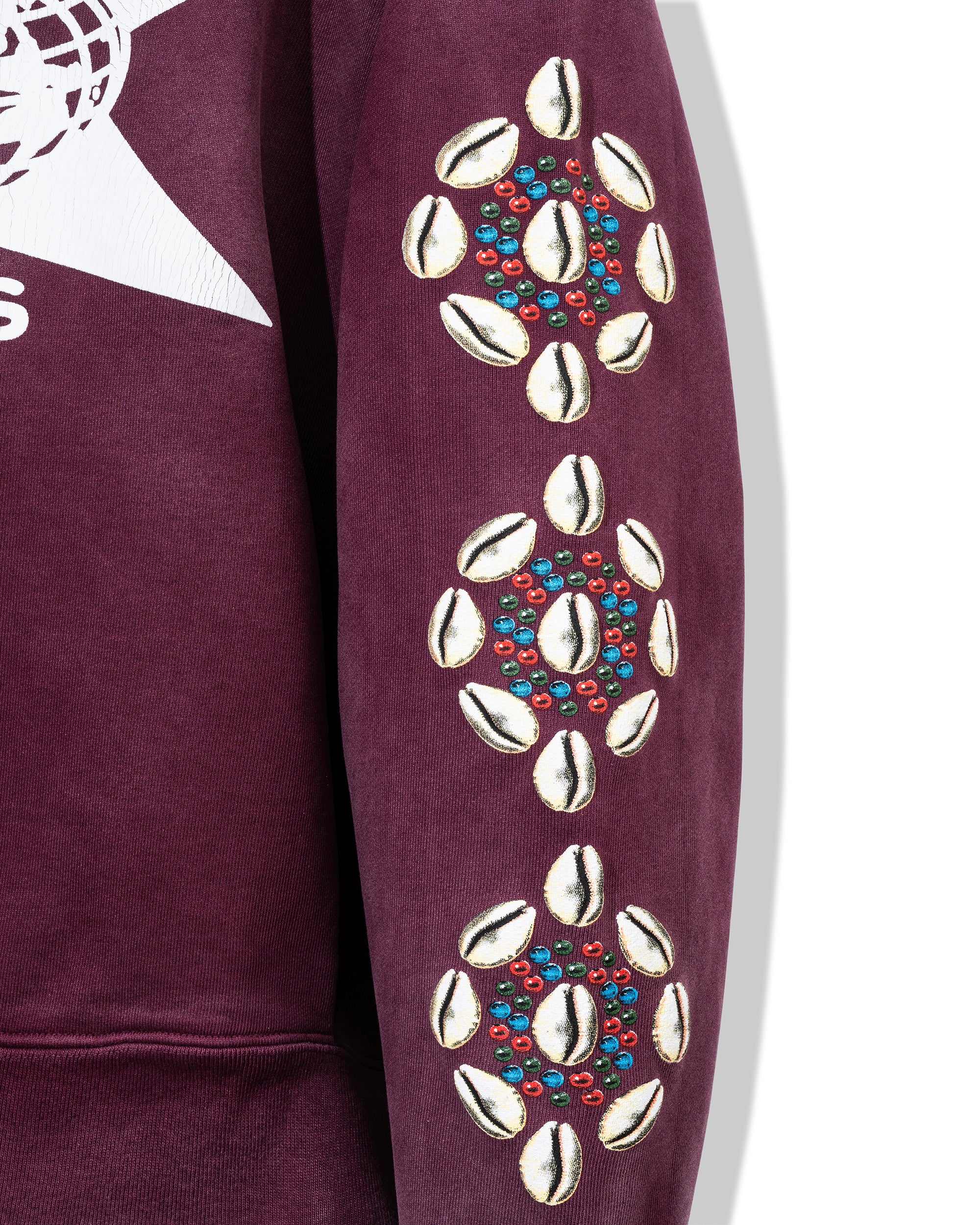 Barriers Cowrie Maroon Hoodie