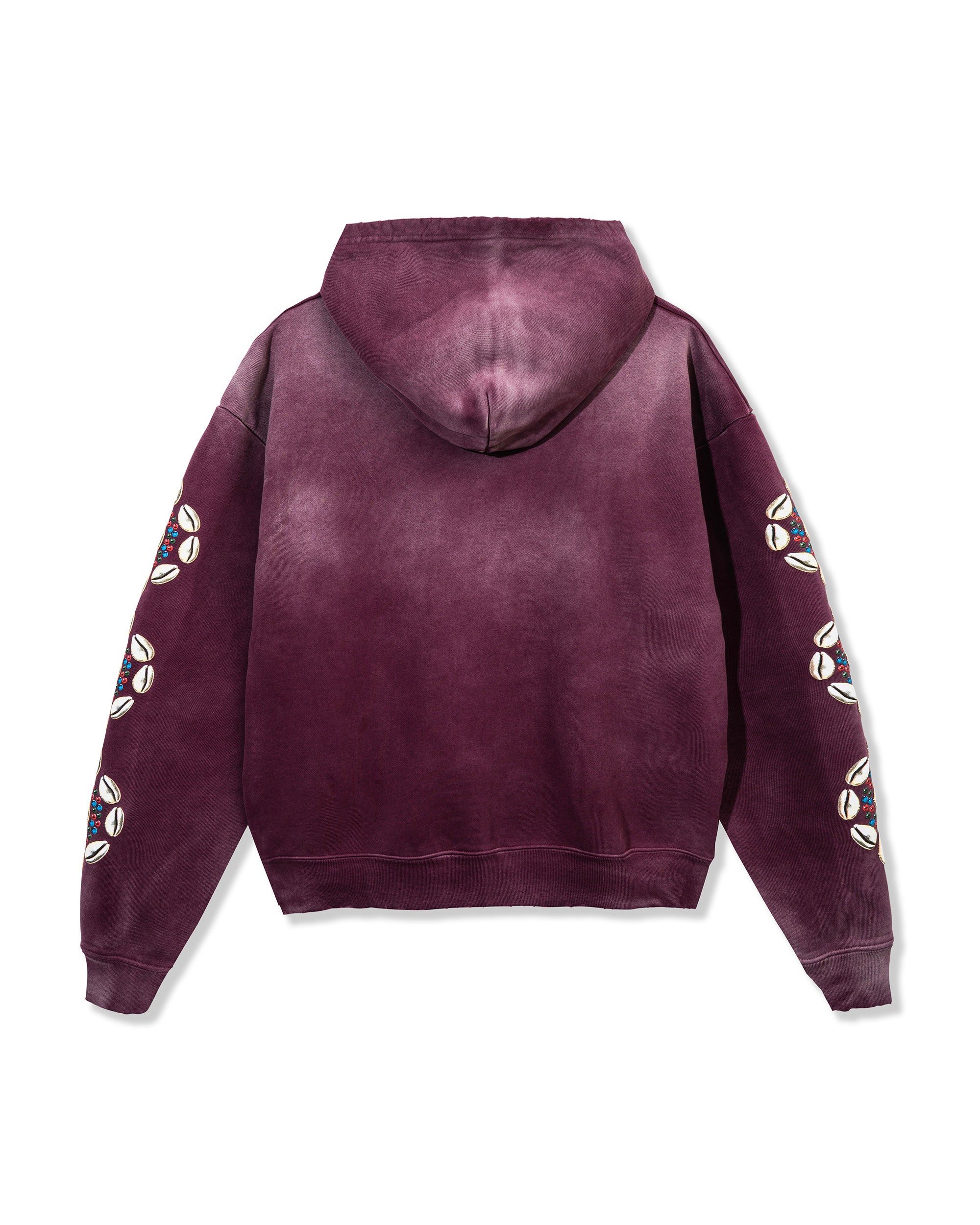 Barriers Cowrie Maroon Hoodie