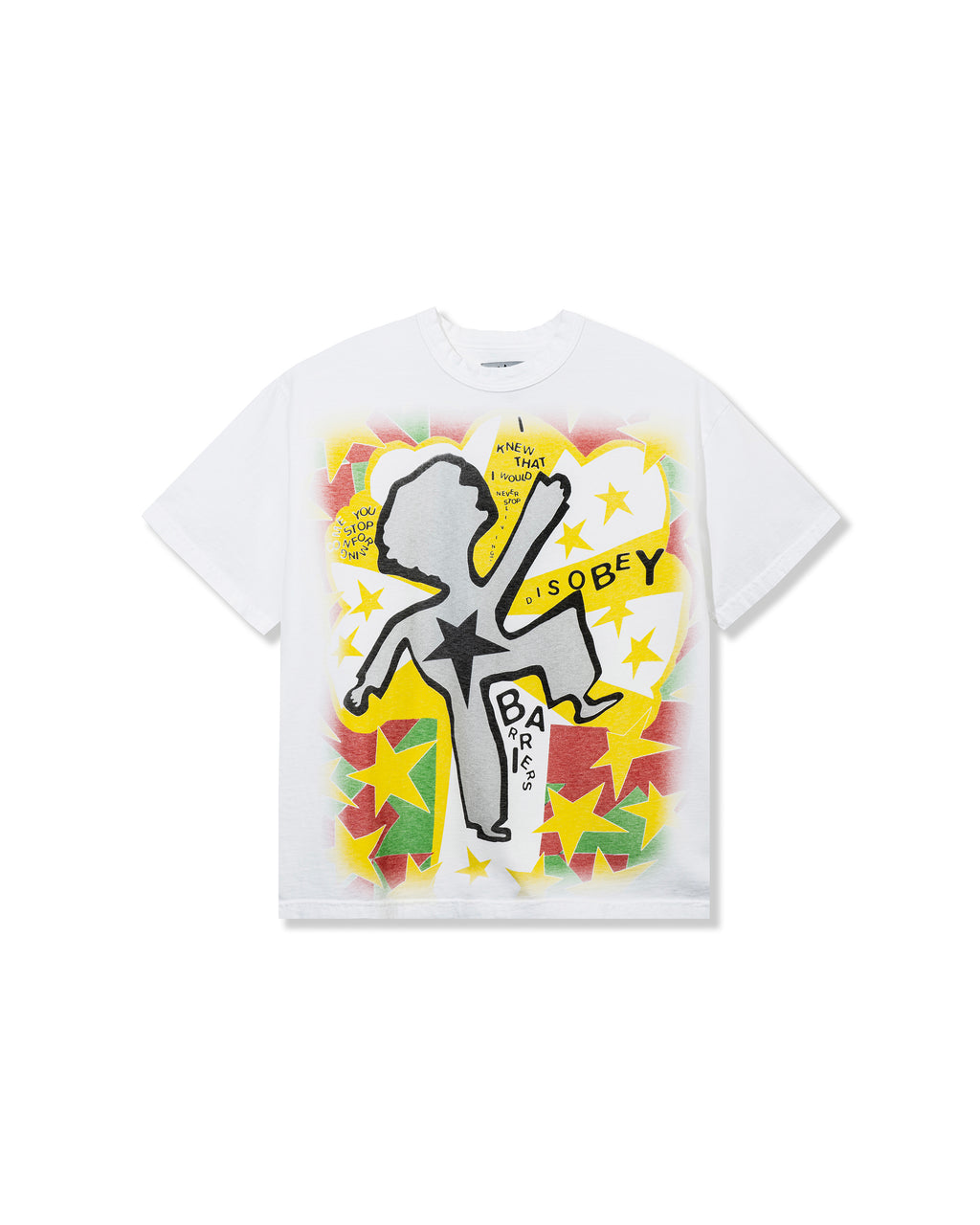 DISOBEY SS TEE - WHITE