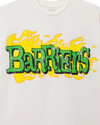 WORLD IN FLAMES SS TEE - OFF WHITE