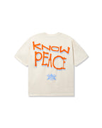 Know Justice Know Peace Aged Tee