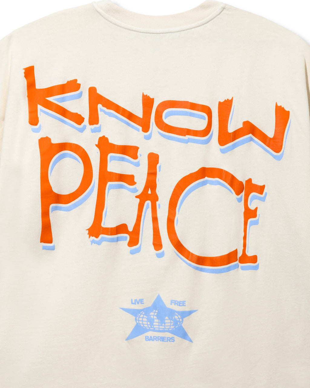 Know Justice Know Peace Aged Tee