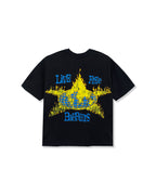 WORLD IN FLAMES SS TEE - BLACK