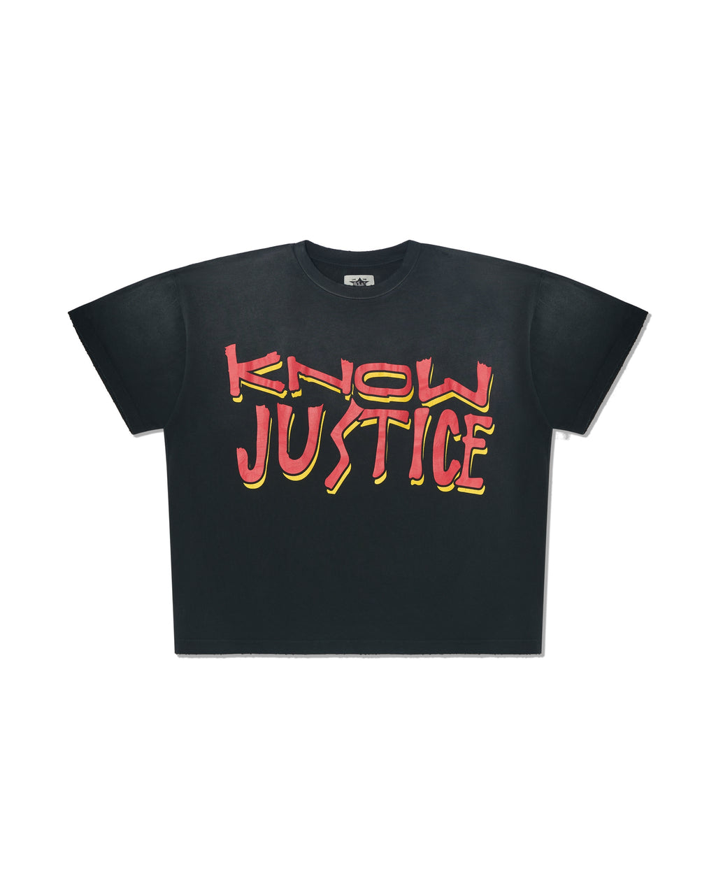 Know Justice Know Peace Aged T-Shirt