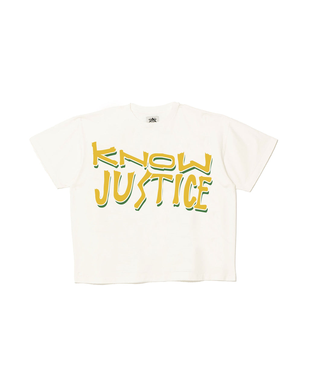 Know Justice Know Peace Aged T-Shirt