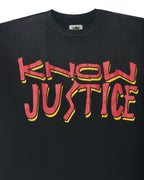 Know Justice Know Peace Aged T-Shirt