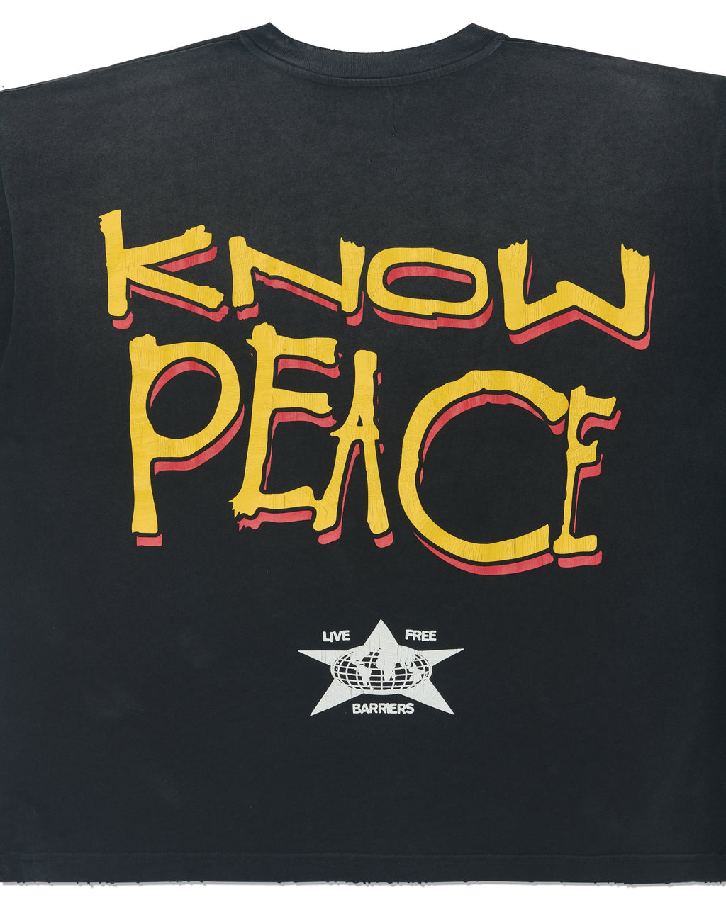 Know Justice Know Peace Aged T-Shirt