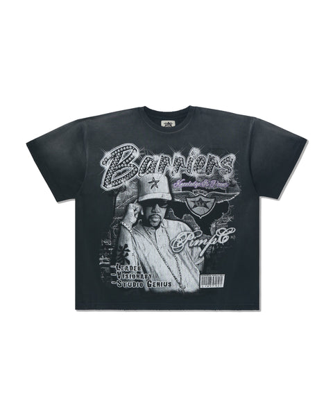 Barriers Pimp C Vintage Black Tee