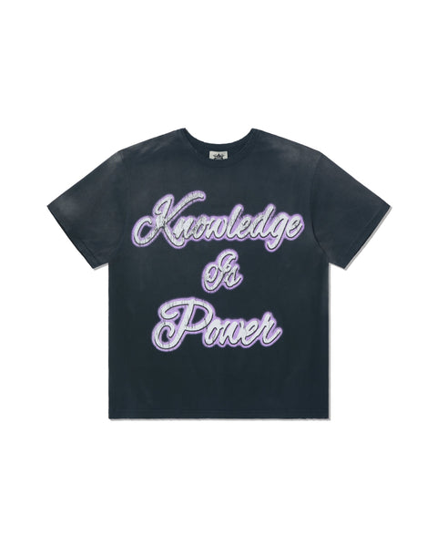 Knowledge is Power Vintage Ringer Tee