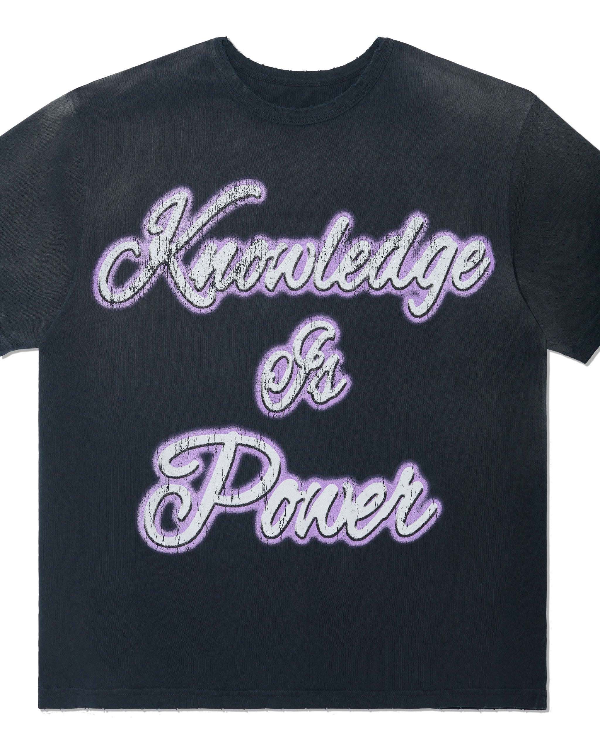 Knowledge is Power Vintage Ringer Tee – Barriers Worldwide