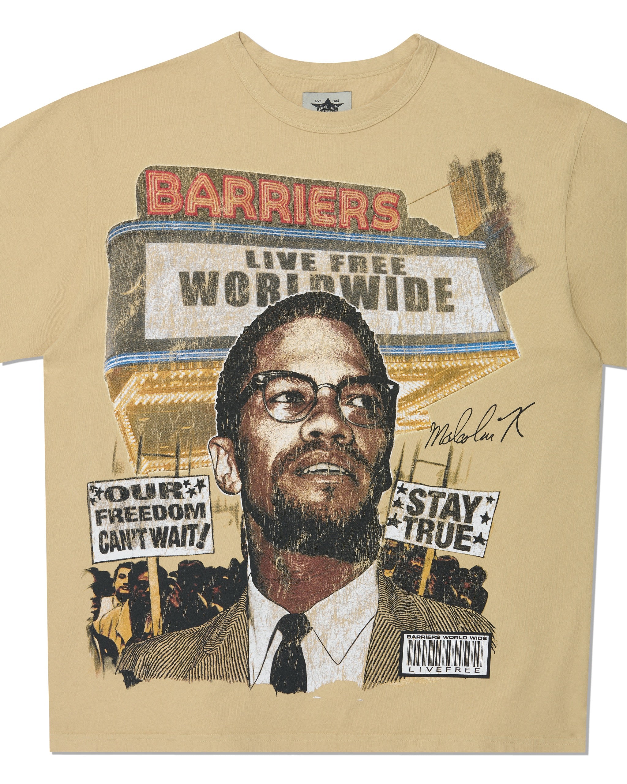 Malcolm X Apollo T-Shirt