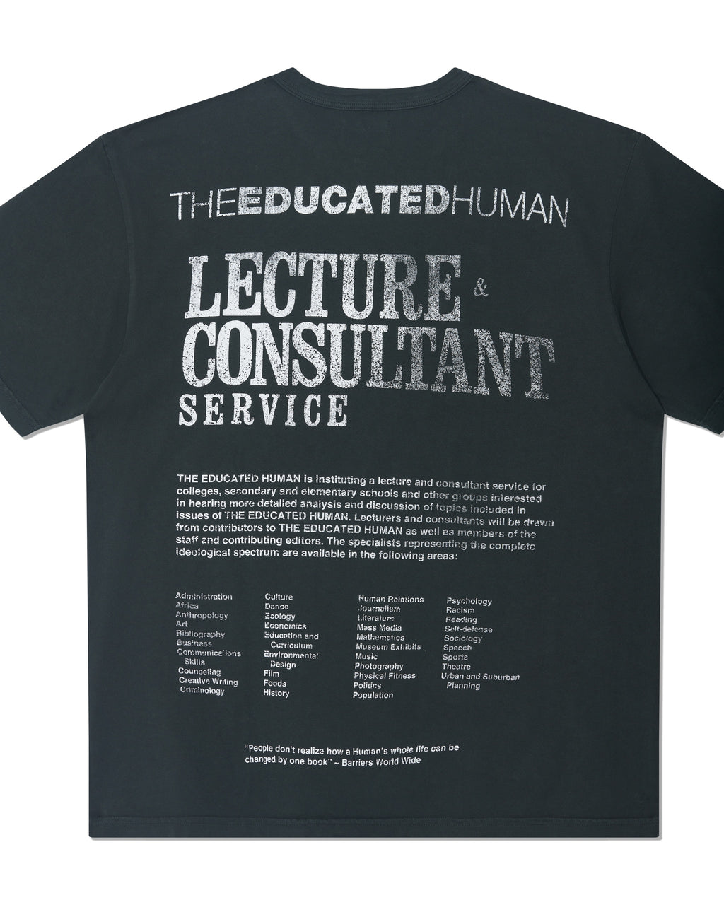 Educated Human Aged T-Shirt