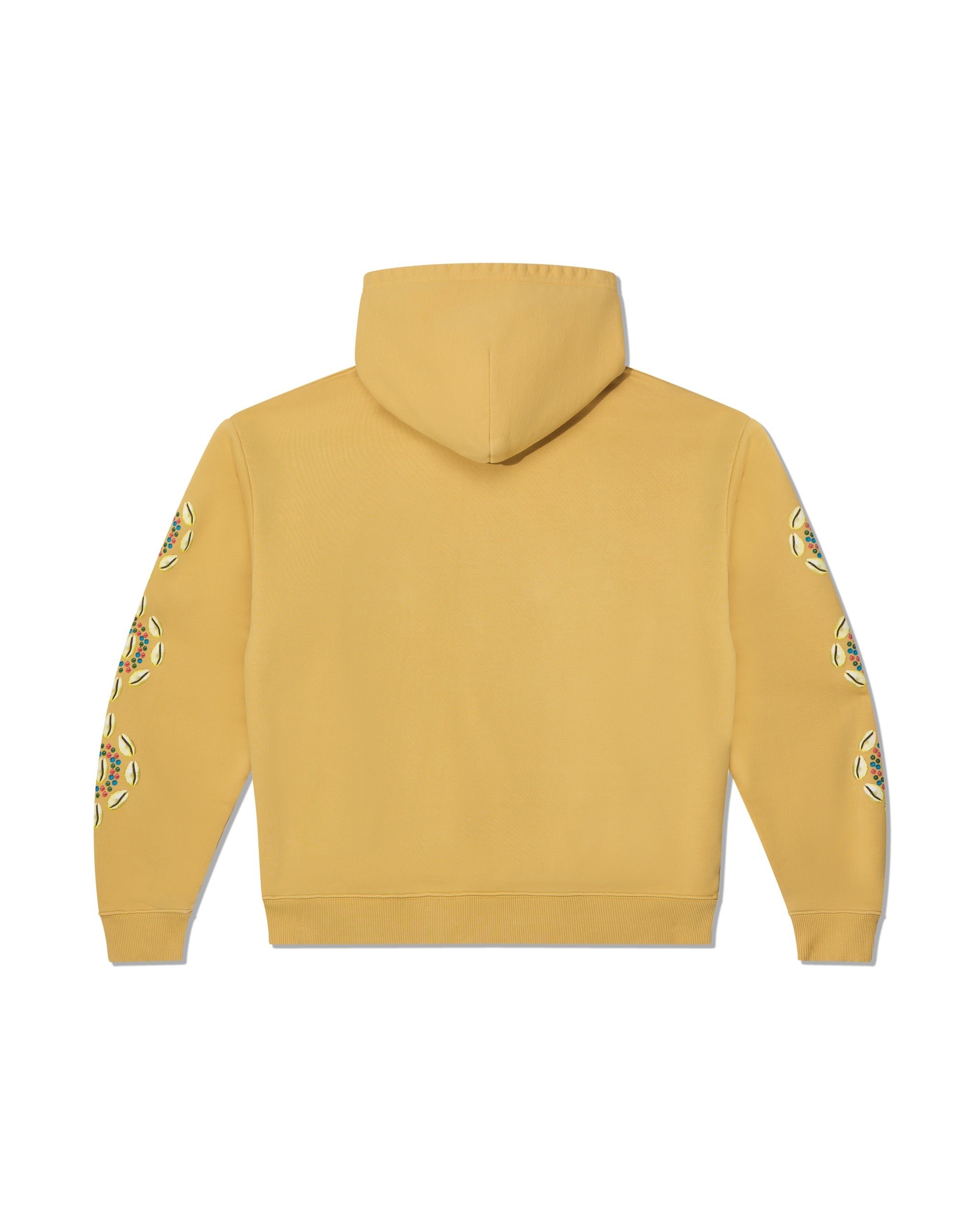 Mustard Cowrie Shell Hoodie