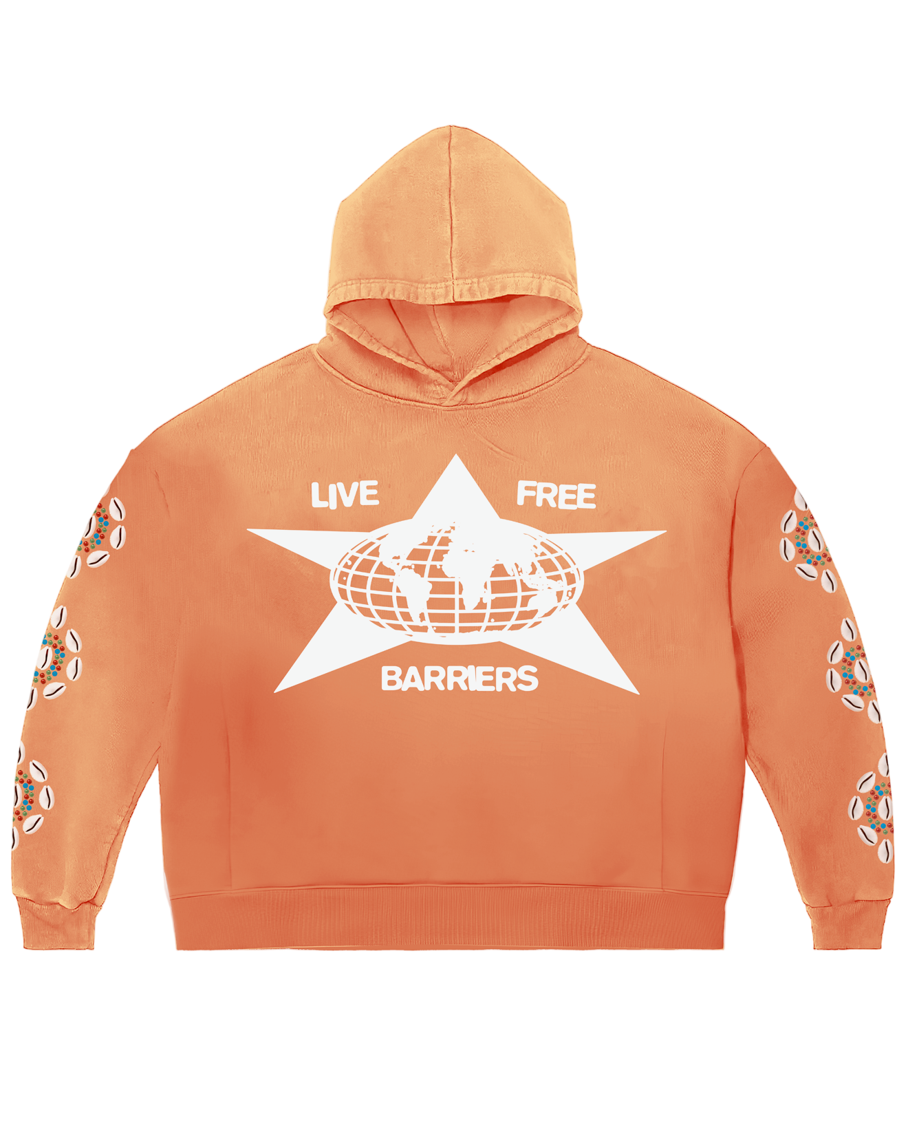 Cowrie Shell Hoodie – Barriers Worldwide