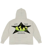 WOMENS BLACK HEROES HOODIE