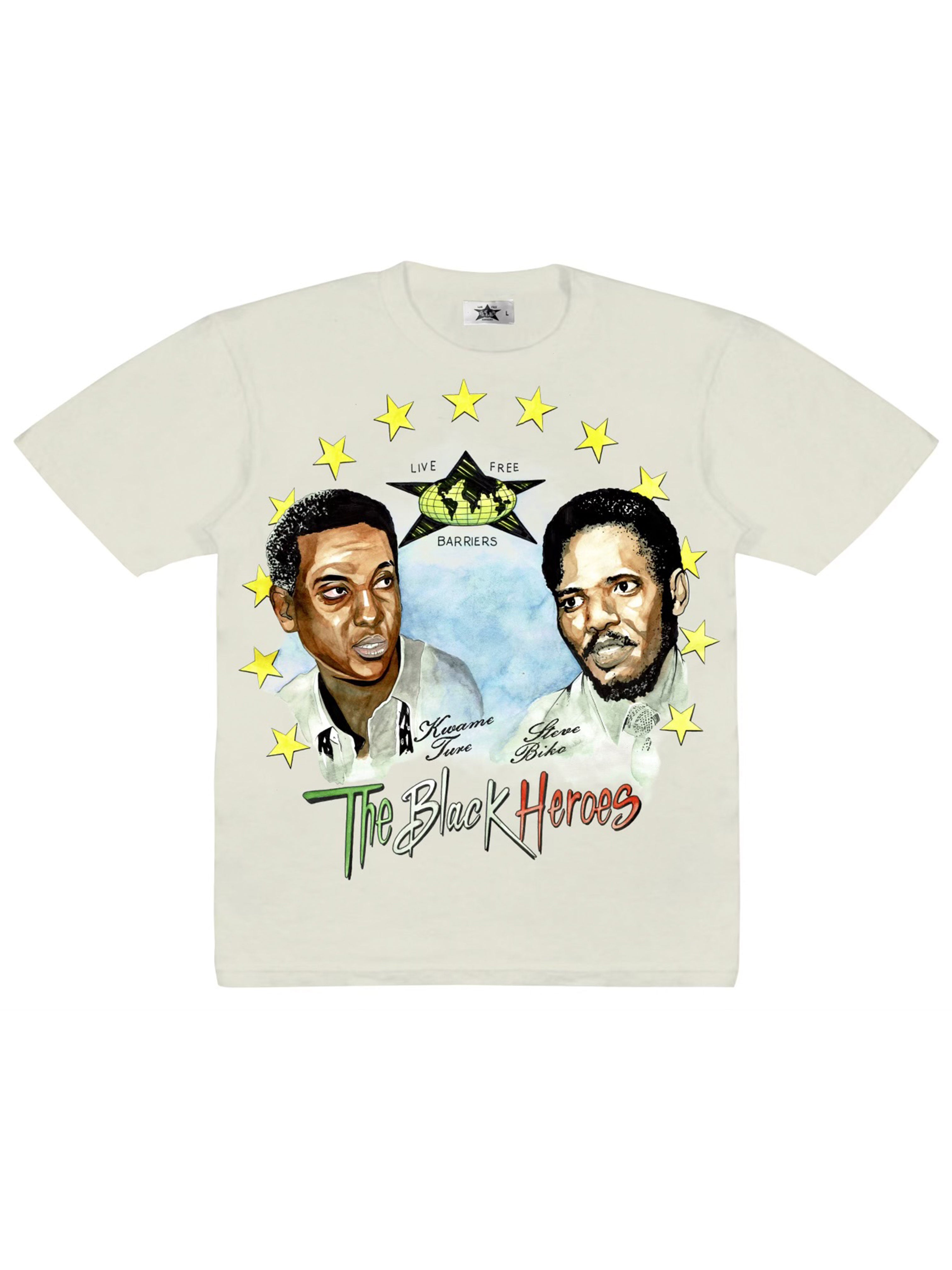 Mens Black Heroes Tee