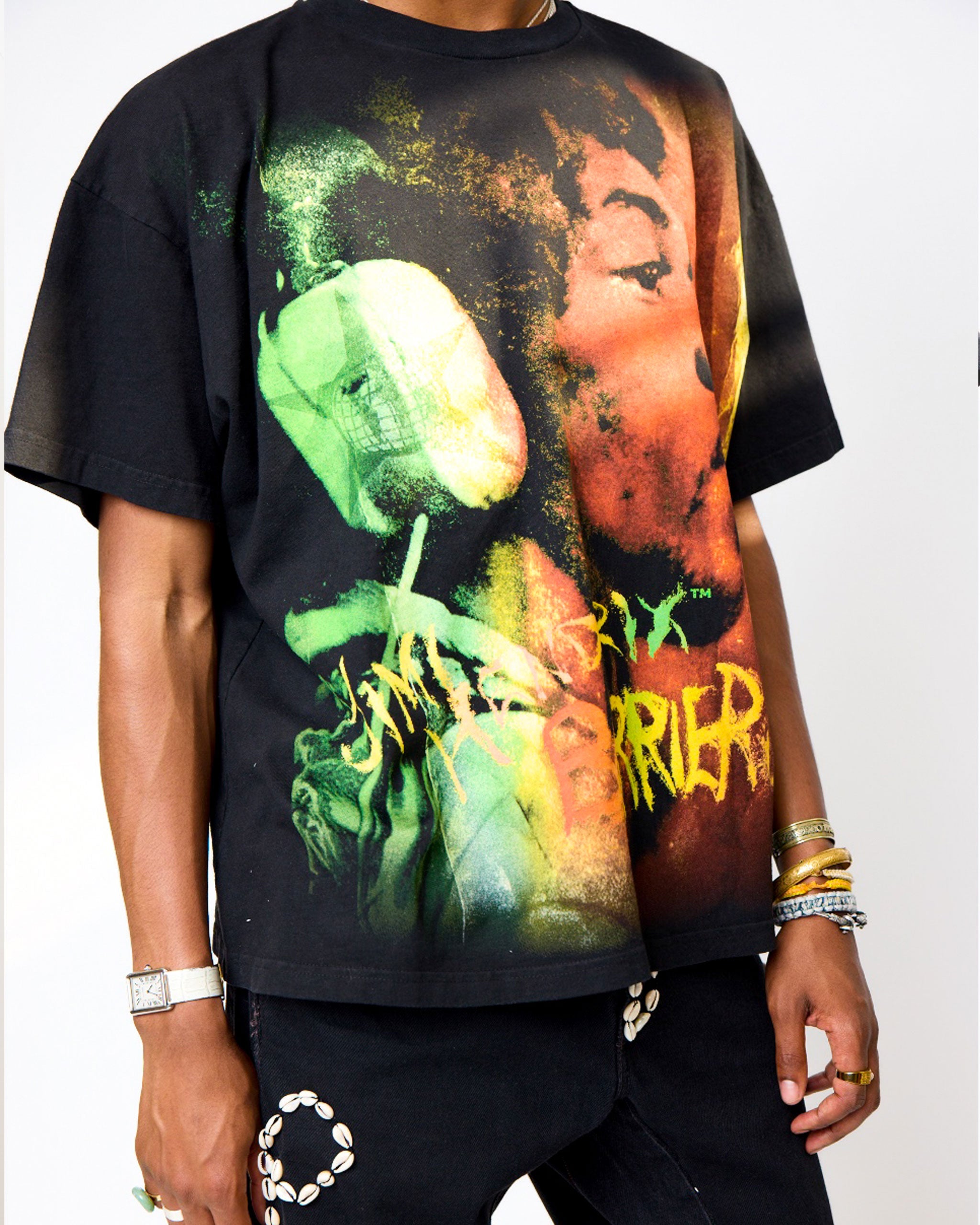 Jimi Hendrix x Barriers Worldwide - Alchemy Tee