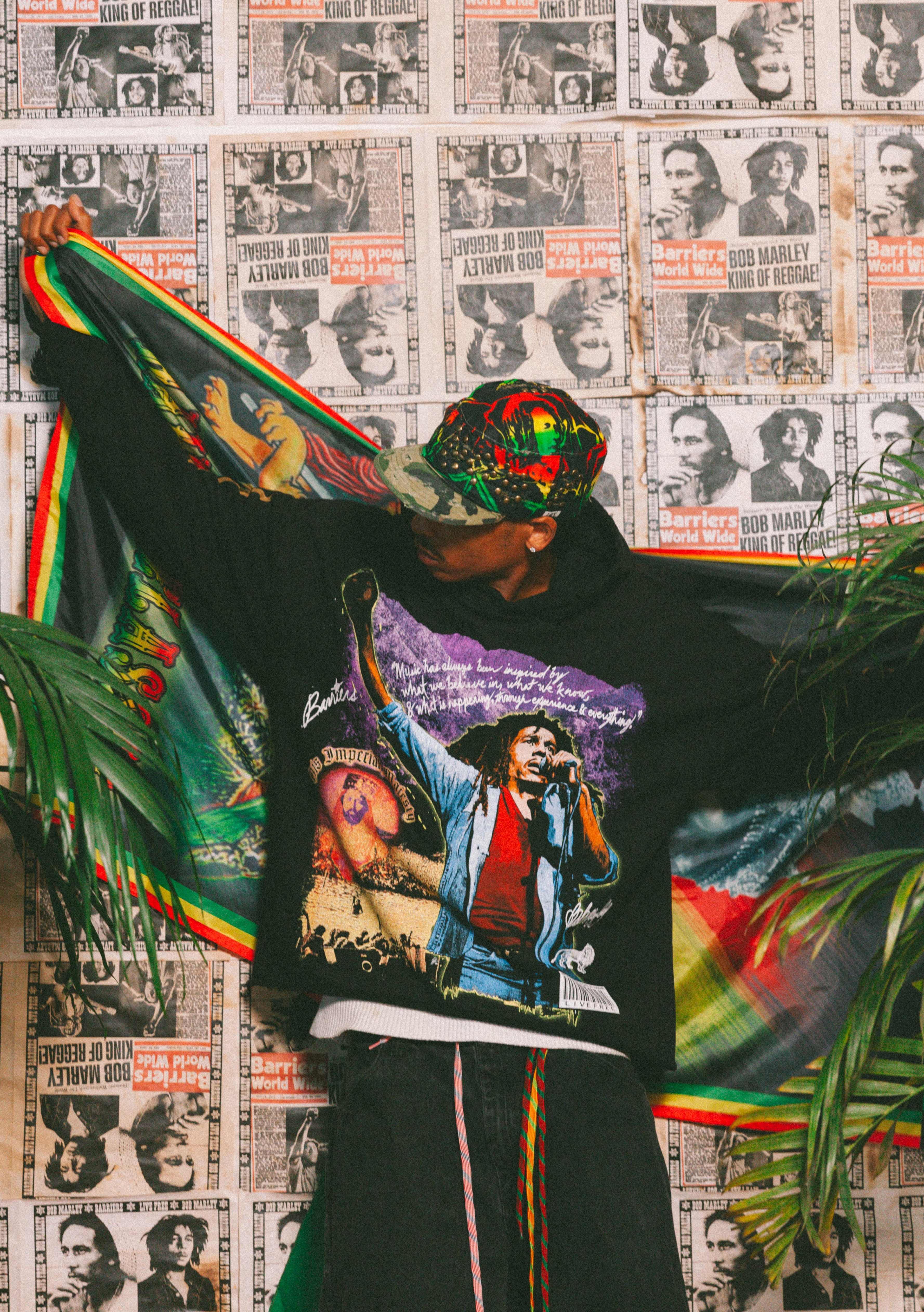 H.I.M RAW EDGE HOODIE