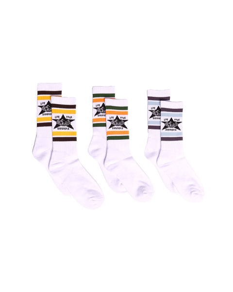 Barriers Logo Socks 3-Pack